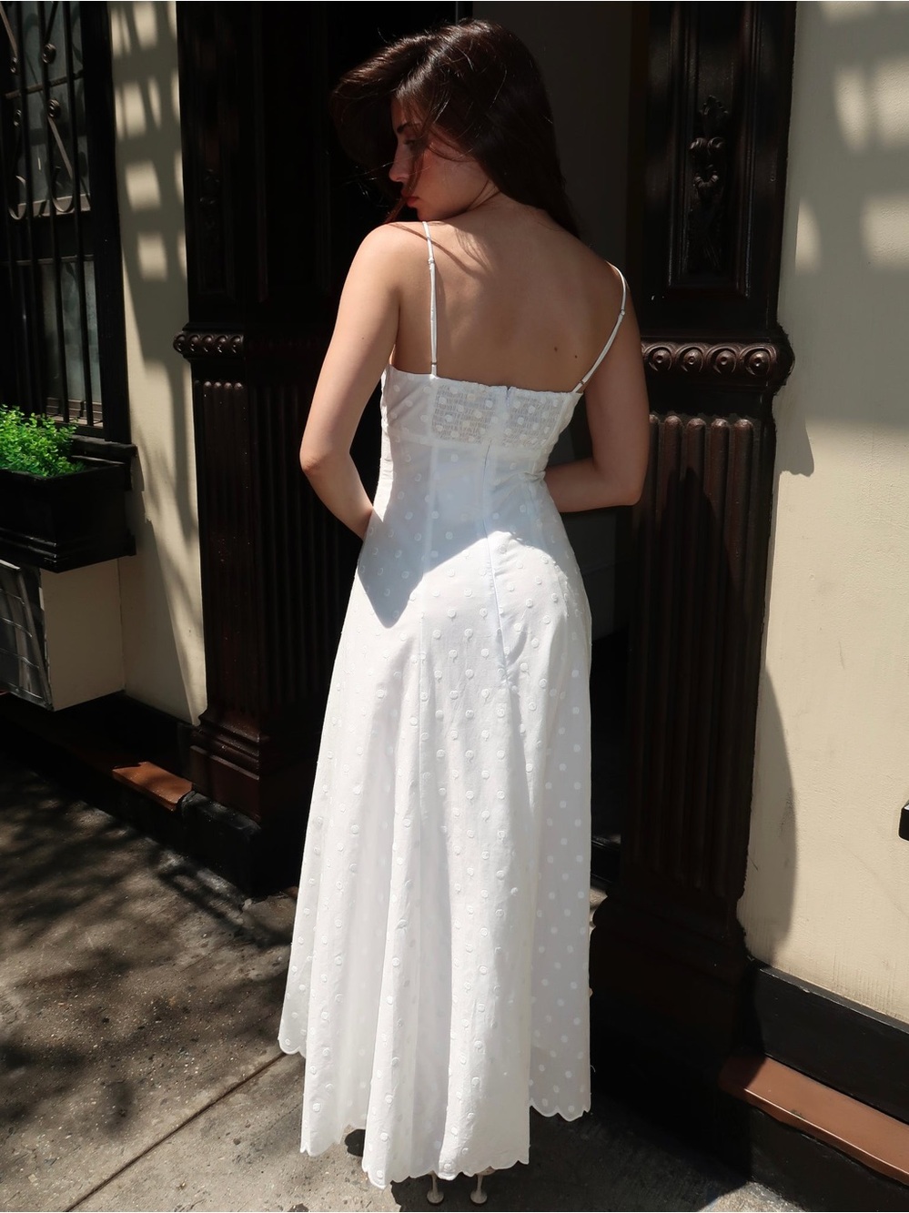 Nia Alejandra Dress Cotton Midi Dress size S NWT - Picture 4 of 8